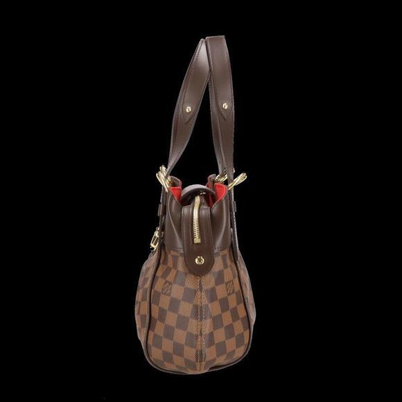 Louis Vuitton Sistine Damier Ebene Shoulder Bag Brown - Picture 2 of 8